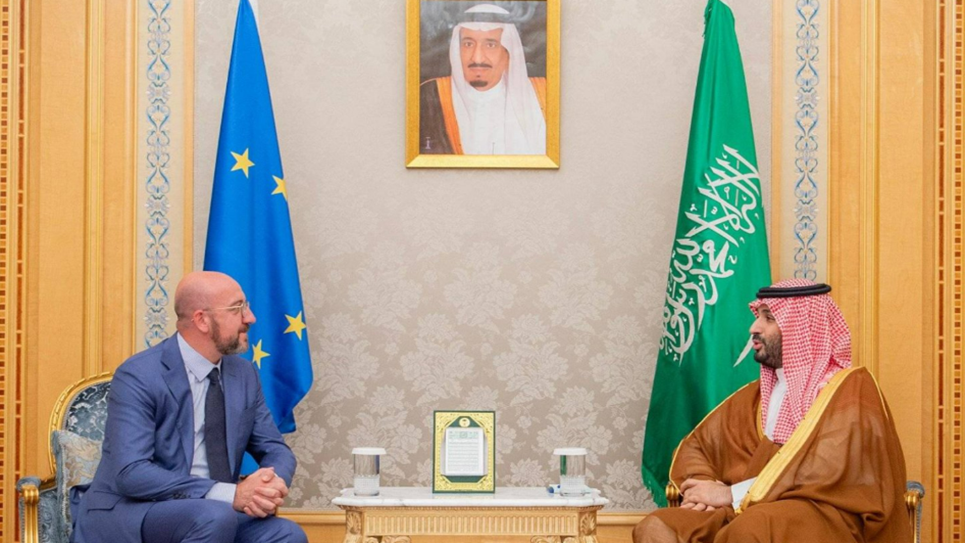 ولي العهد السعودي يبحث الأوضاع الإقليمية مع مسؤول أوروبي